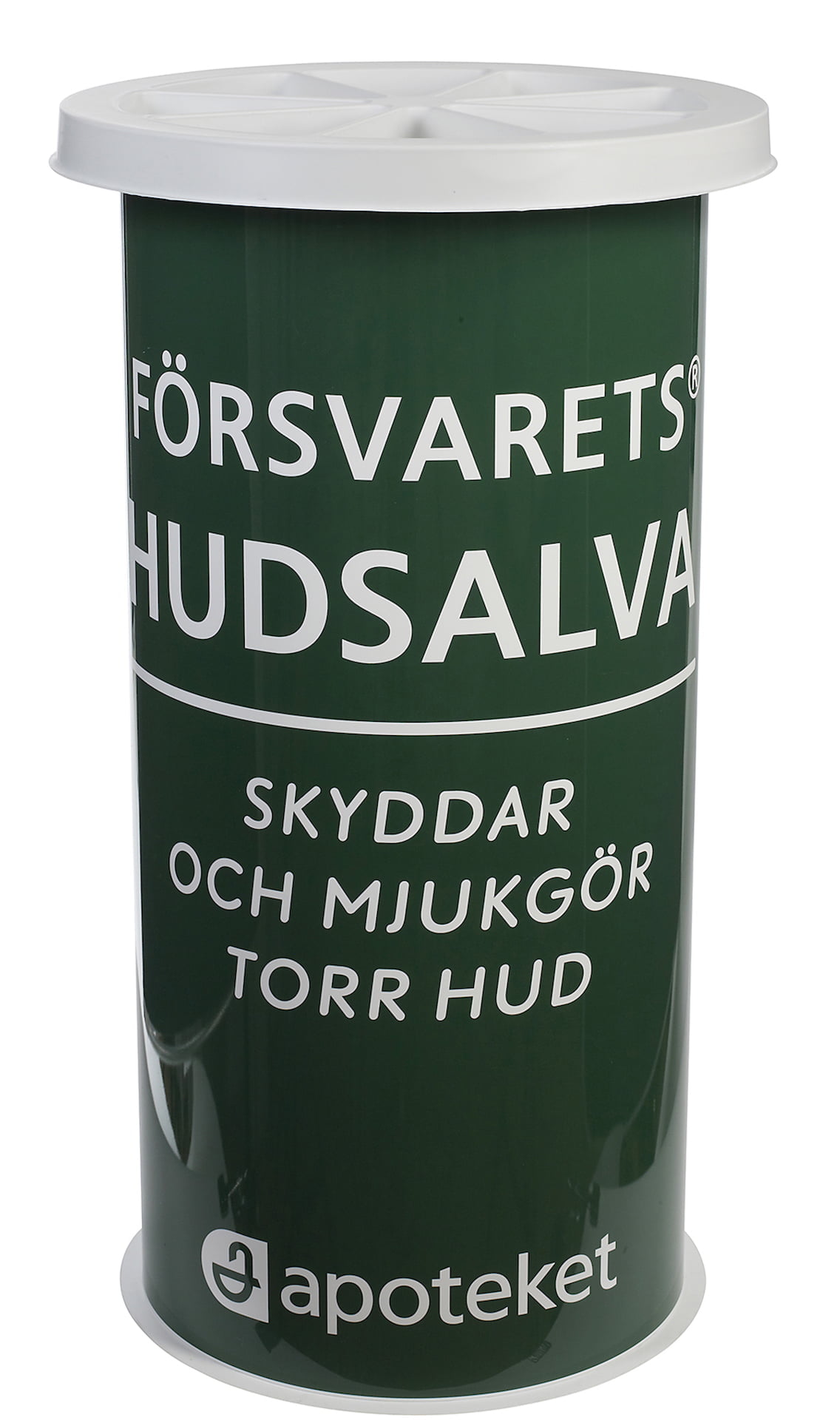 Golvställ med tryckt svep och vakuumformat lock för simulering av slutprodukten